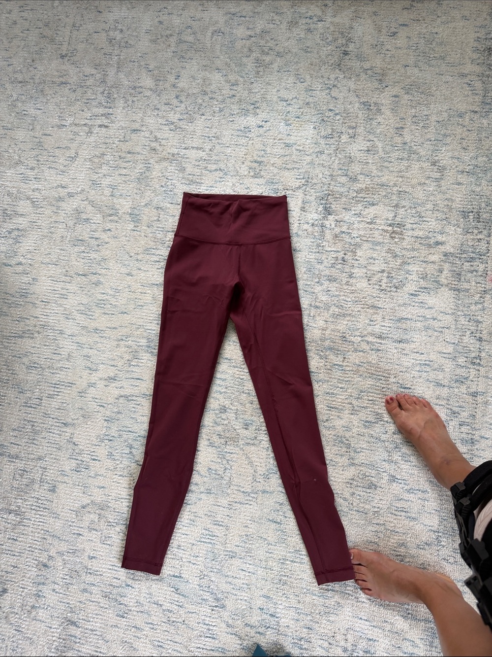 lululemon athletica High-Rise Burgundy Leggings